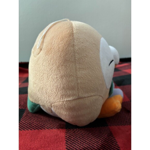 Banpresto Rowlet Snacking Craneking Plush 2018 8.5" Toreba Japan Import NWT - Picture 2 of 7